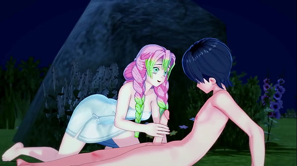 Demon Slayer –  Misuri Has An Outdoor Swim Hentai